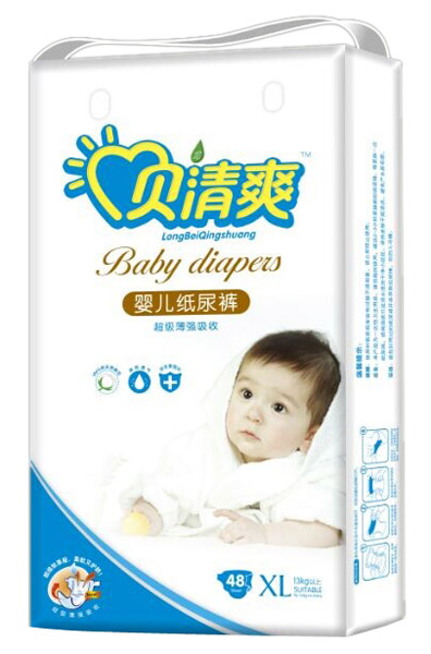 貝清爽yinge紙尿褲XL48片