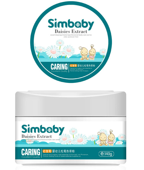 西麥寶寶yingye松菊熱痱粉140g