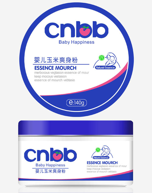 恰里寶貝yinge玉米爽身粉140g