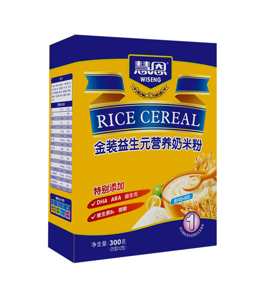 慧恩300克金裝益生元營(yíng)養(yǎng)奶米粉