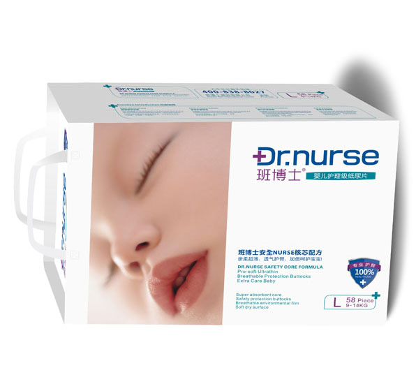 班博士yinge護(hù)理級紙尿片L碼58片大包