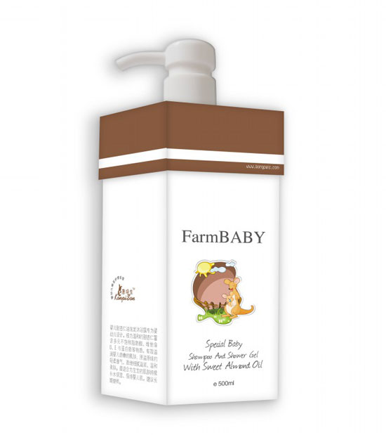 康培生yinge甜杏仁油洗發(fā)沐浴露