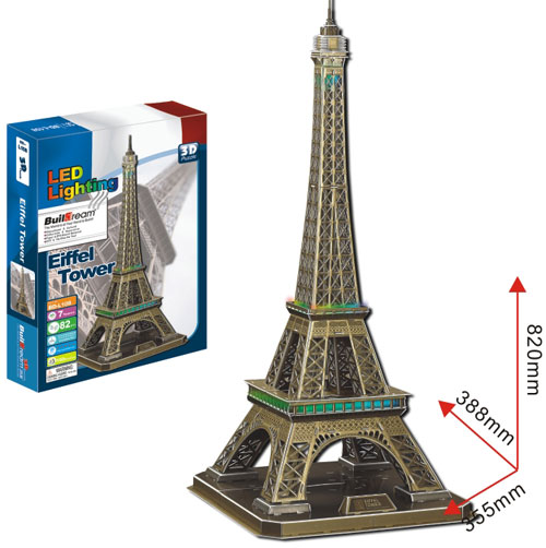 筑夢巴黎鐵塔閃光燈款號:BD-L108-無水印