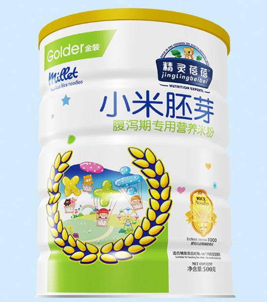精靈蓓蓓腹瀉期專(zhuān)用小米胚芽營(yíng)養(yǎng)米粉