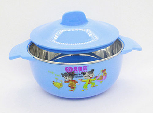 貝佳親yinge雙耳碗藍色