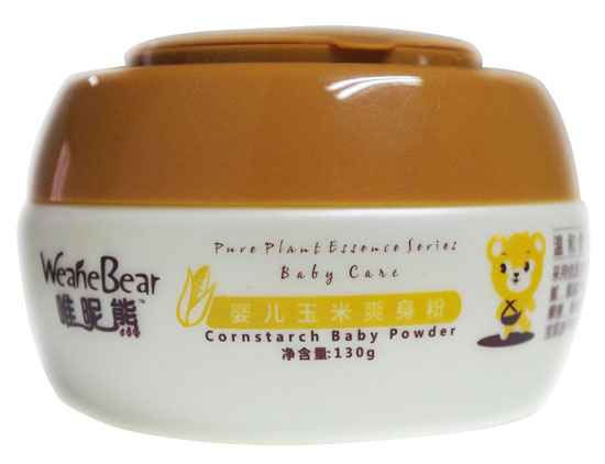 唯昵熊yinge玉米爽身粉