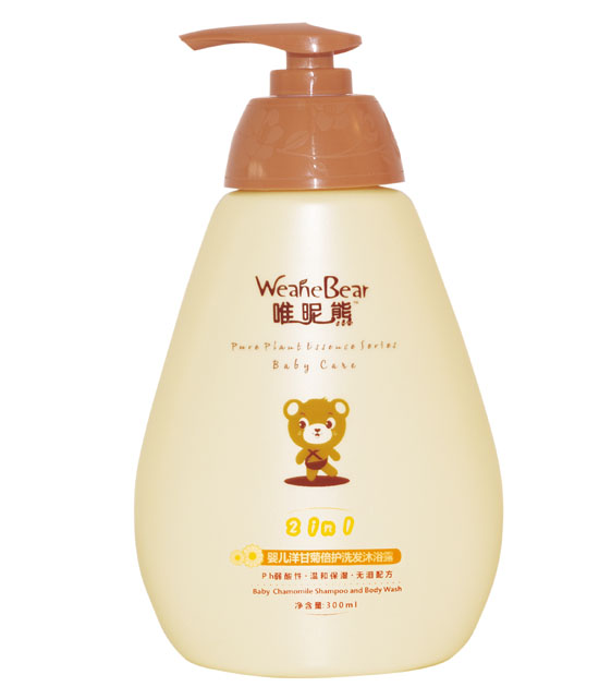 唯昵熊yinge洋甘菊倍護(hù)洗發(fā)沐浴露300ml