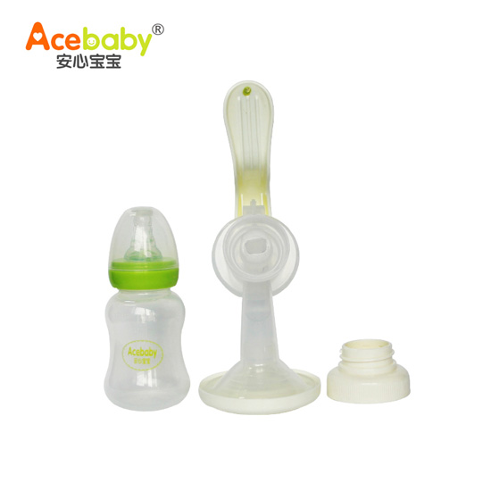 安心寶寶高級(jí)按摩式吸奶器帶奶瓶