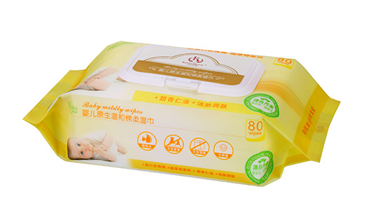 卡拉貝熊80片yinge原生溫和棉柔濕巾