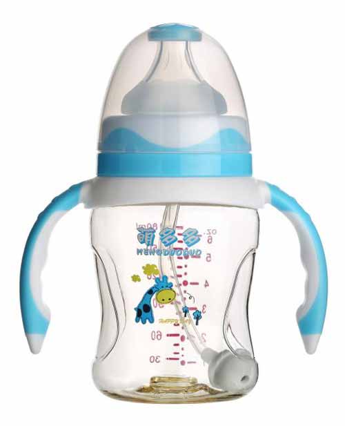 �ȶ��PPSU����180ml�pɫ�m���ֱ��Ԅ�(d��ng)��ƿ