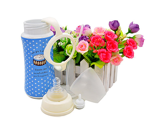 貝斯比幻彩瓷弧形寬口自動(dòng)奶瓶