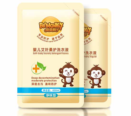 貝貝猴yinge艾葉柔護(hù)洗衣液(袋裝)