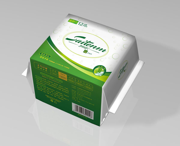 凱貝爾綠色靈動迷你巾