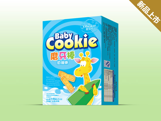 歐貝可奶油味磨牙棒盒裝