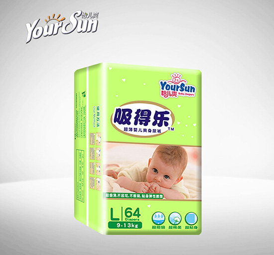 怡兒爽吸得樂yinge紙尿褲L64片