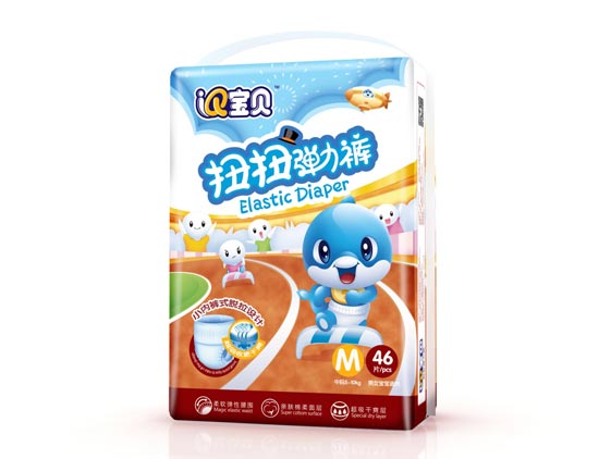 IQ寶貝扭扭彈力褲M(mǎn)46