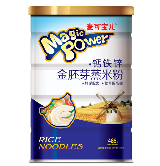 麥可寶兒鈣鐵鋅胚芽蒸米粉