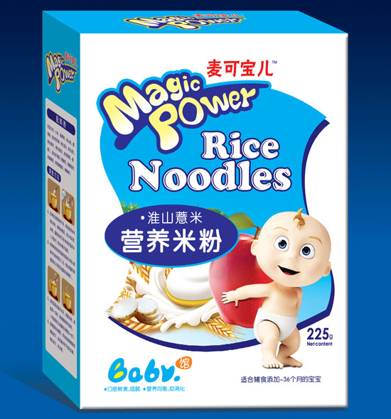 麥可寶兒淮山薏米營(yíng)養(yǎng)配方米粉盒裝
