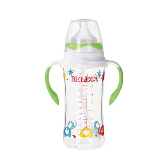 貝樂(lè)嘉硅膠奶瓶(綠色)手柄