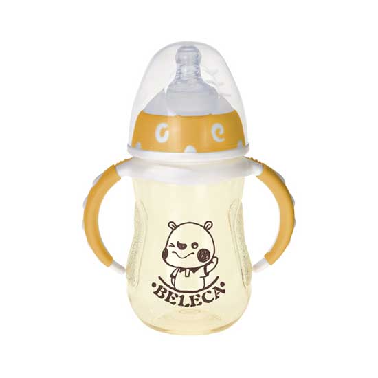 貝樂嘉PPSU小熊奶瓶160ML(黃色)