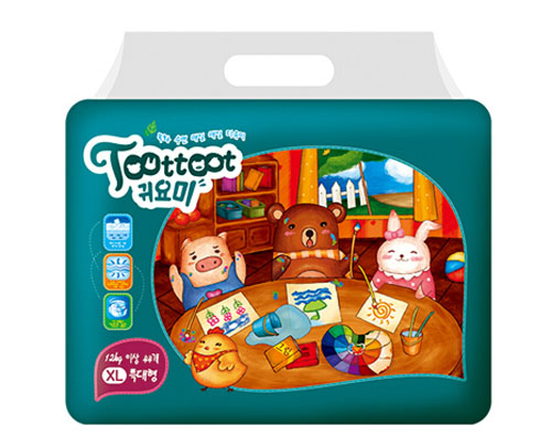 迪優(yōu)米超薄干爽yinge紙尿褲XL碼44片裝