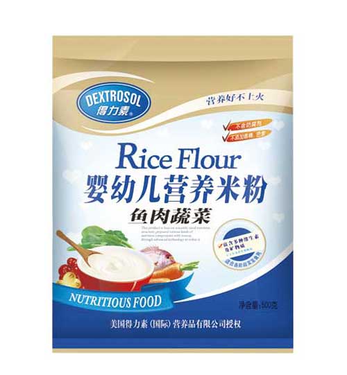 得力素魚肉蔬菜yingye營養(yǎng)米粉