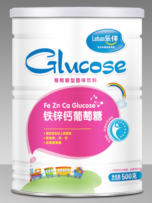 樂伴鐵鋅鈣葡萄糖500克