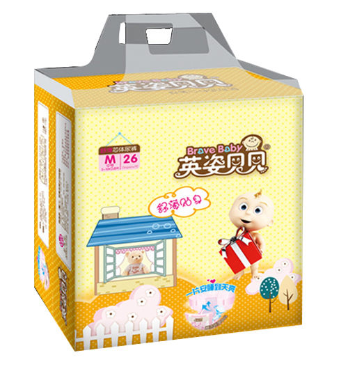 英姿貝貝舒薄貼身紙尿褲M