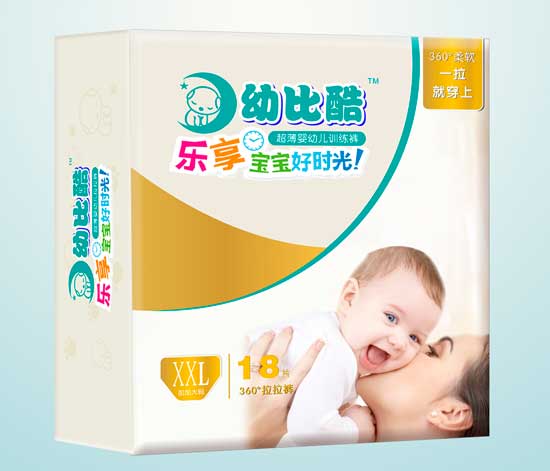 幼比酷360°拉拉褲XXL碼18片