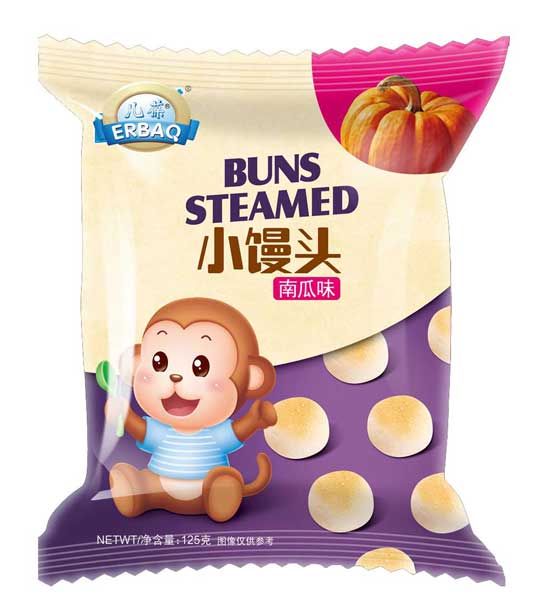 兒葆南瓜味小饅頭袋裝