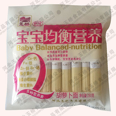 麥彤樂(lè)寶寶均衡營(yíng)養(yǎng)胡蘿卜掛面