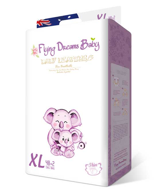 菲夢寶紙尿褲卡通方案XL碼
