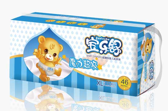 寶樂舒魔力超吸超薄紙尿褲大包XL碼