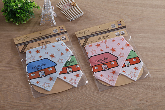 芊嬰小屋yinge棉柔時(shí)尚三角口水巾