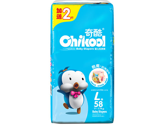 奇酷藍(lán)品鵝紙尿褲L58片