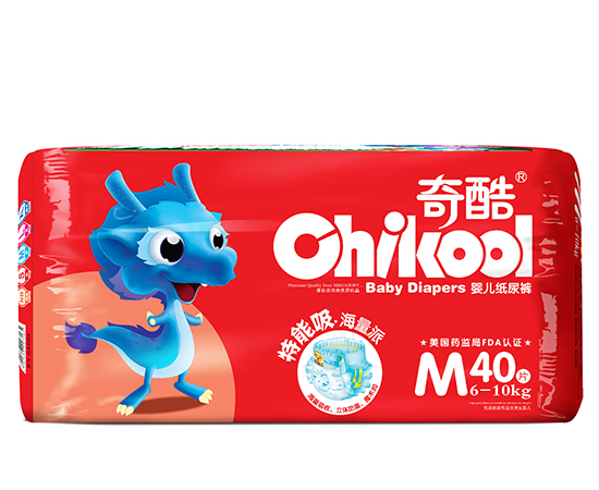 奇酷龍紙尿褲M40片