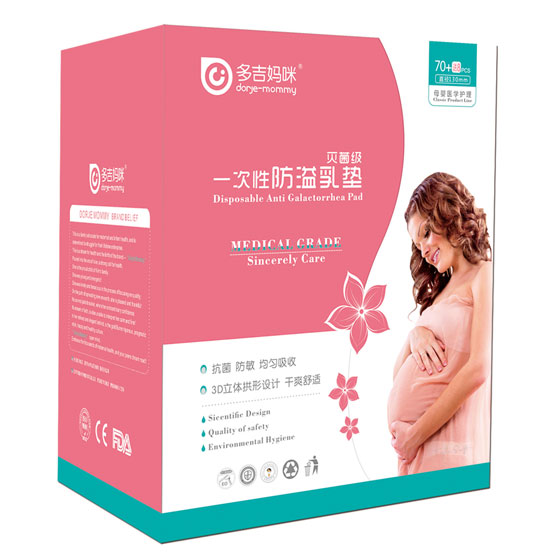 多吉媽咪78片防溢乳墊