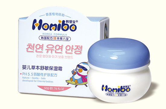 韓嬰寶yinge草本舒敏保濕霜