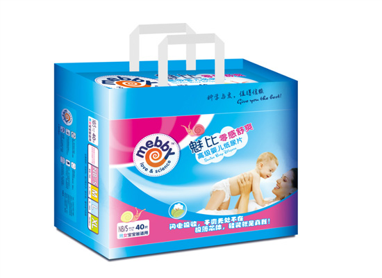 mebby魅比零感舒爽紙尿片S40片