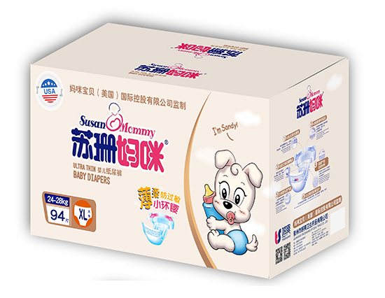 蘇珊媽咪嬰兒紙尿褲XL94片