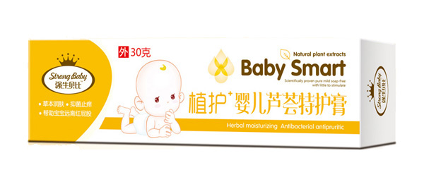 強生貝比yinge蘆薈特護膏