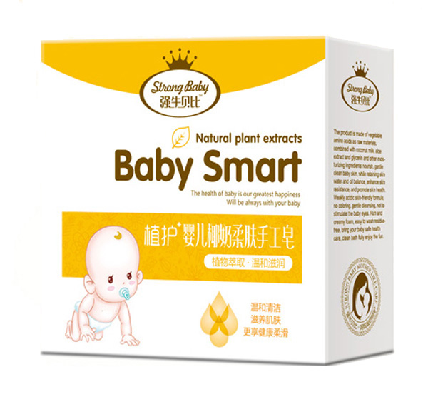 強(qiáng)生貝比yinge椰奶柔膚手工皂