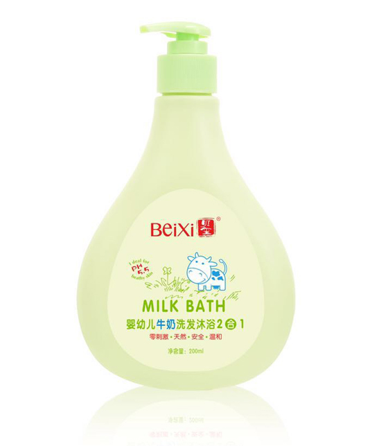 貝璽yingye牛奶洗發(fā)沐浴2合1