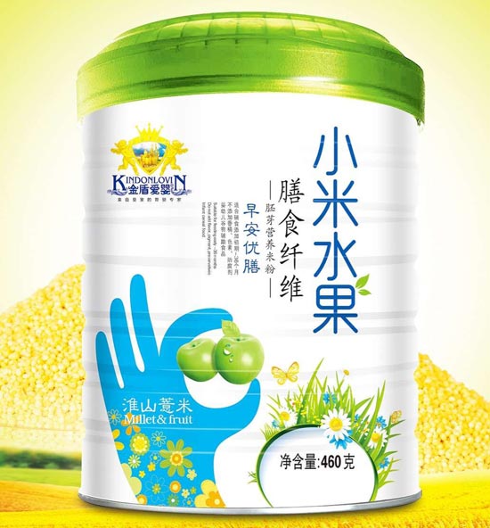 金盾愛嬰淮山薏米小米水果