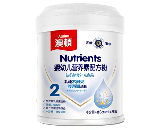澳頓嬰幼兒營(yíng)養(yǎng)素配方粉428克2段