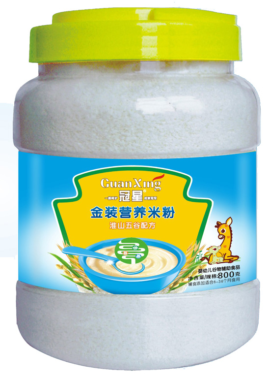 冠星淮山五谷800克營(yíng)養(yǎng)米粉