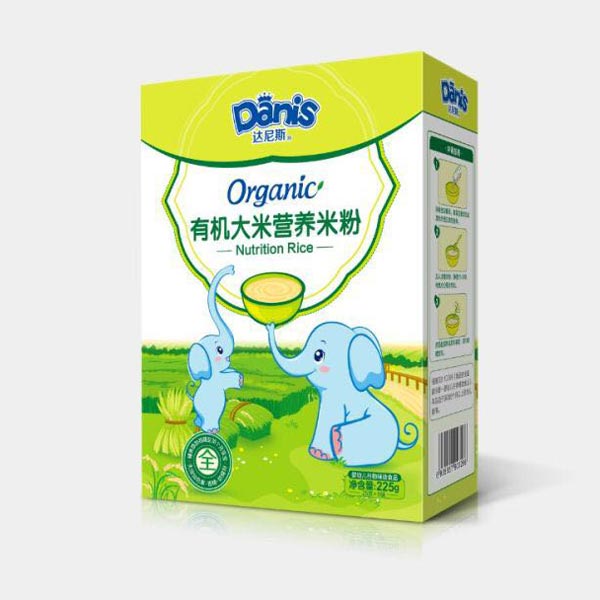 達(dá)尼全營養(yǎng)有機大米盒裝