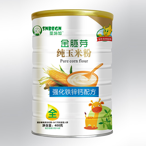 圣培加金胚芽純玉米粉強(qiáng)化鐵鋅鈣配方