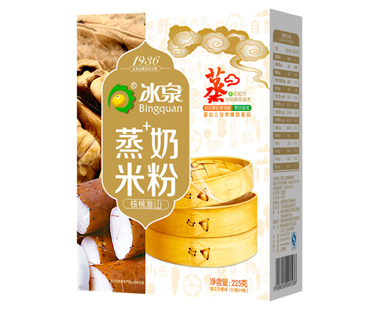 冰泉核桃淮山蒸米粉