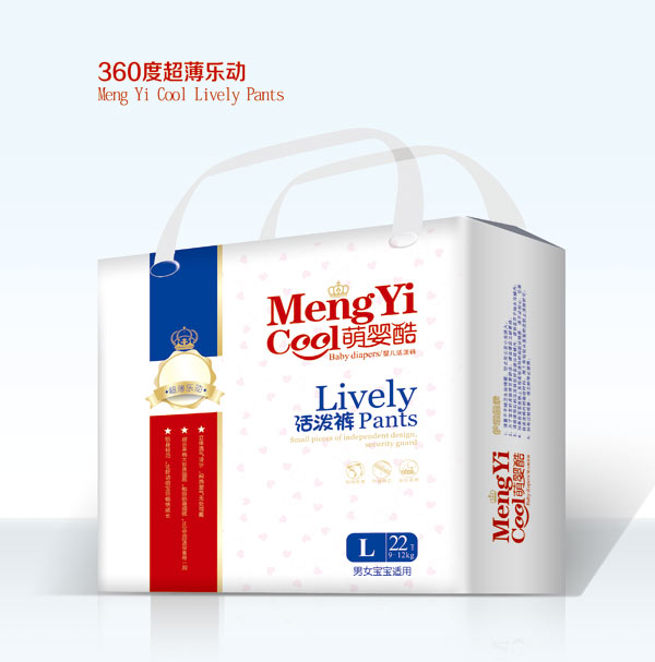 萌嬰酷活潑褲L22片